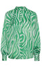Karmamia Copenhagen Skjorte - Cornelia - Green Tiger