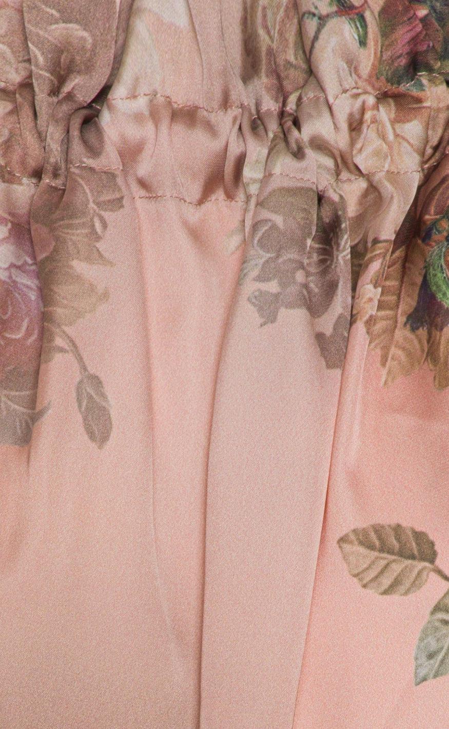 Karmamia Copenhagen Top - Ruffle Tie - Daisy Rouge