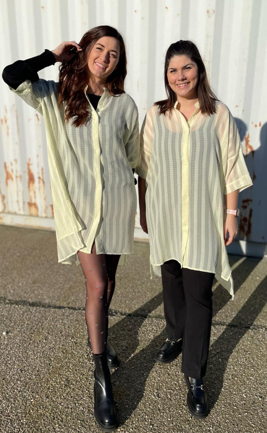Liberte Bluse - Clara - Pale Yellow