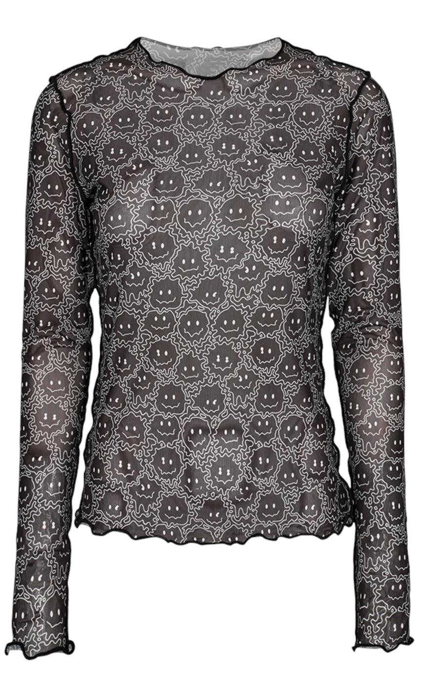 Liberte Bluse - Mesh - Twisted Smiley