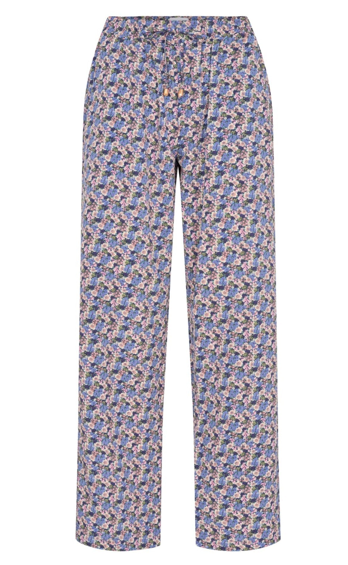 Liberte Bukser - Manda - Navy Flower