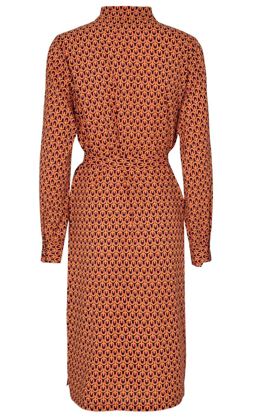 Liberte Kjole - Edna - Black Orange