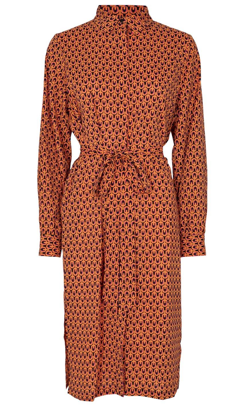 Liberte Kjole - Edna - Black Orange
