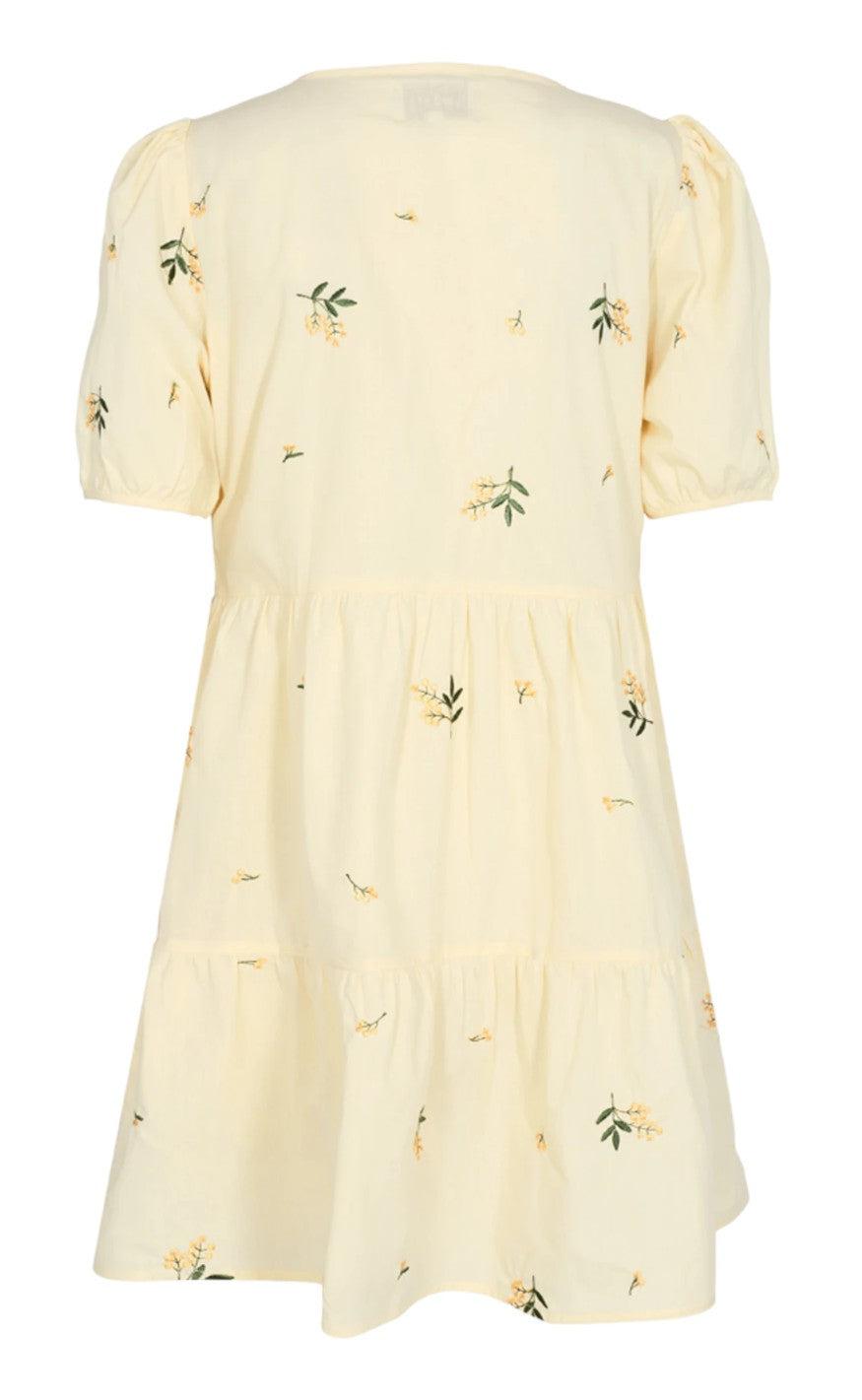 Liberte Kjole - Ester - Pale Yellow