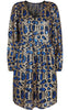 Liberte Kjole - Iris - Blue Zebra