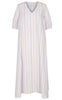 Liberte Kjole - Martine - Lavender Sand Stripe