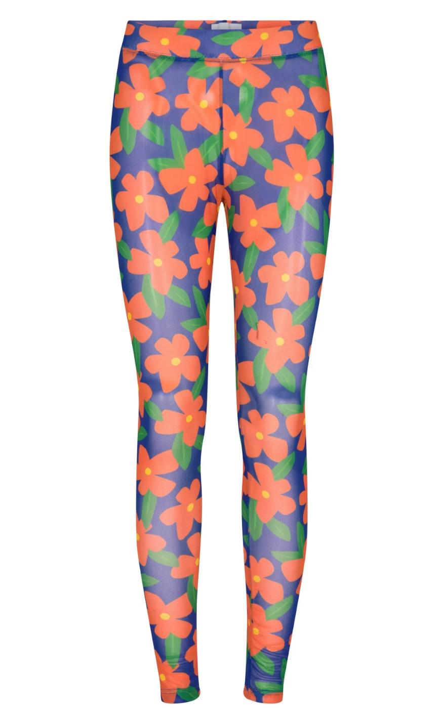 Liberte Leggings - Nilla - Orange Big Flower