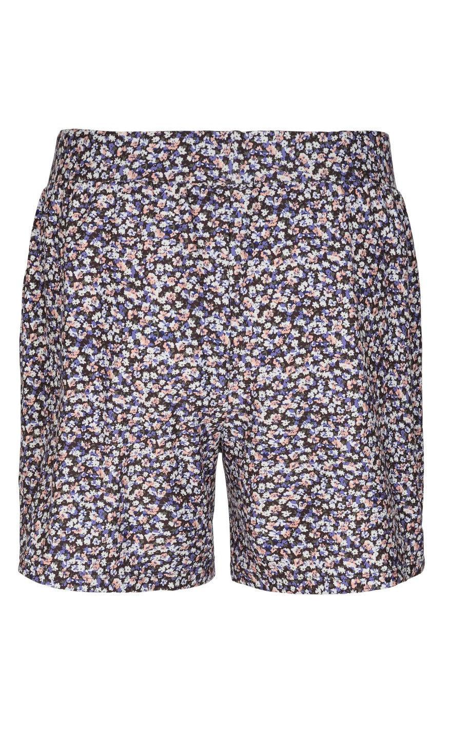Liberte Shorts - Alma - Purple Flower