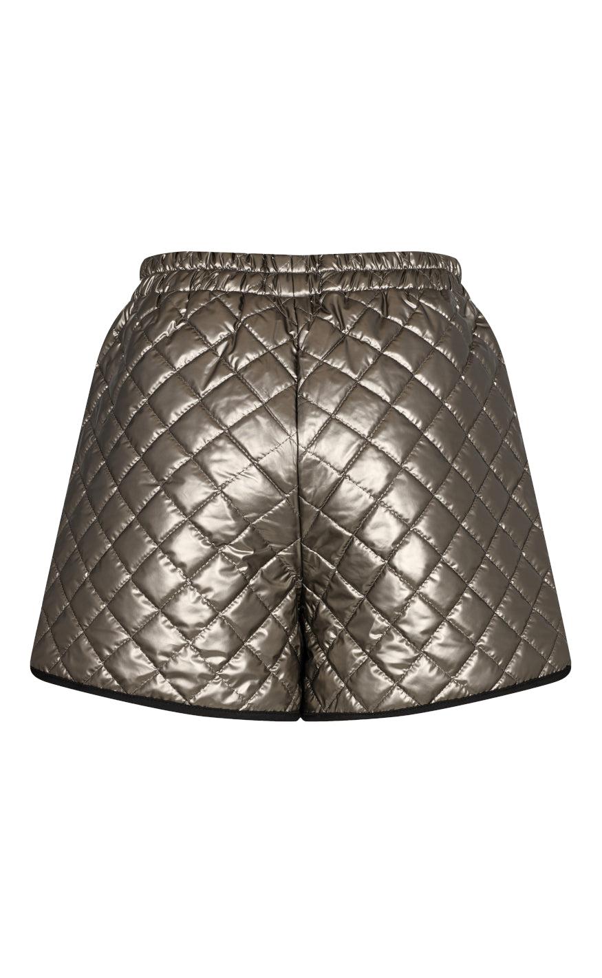 Liberte Shorts - Meta Quilt - Dark Grey Metalic