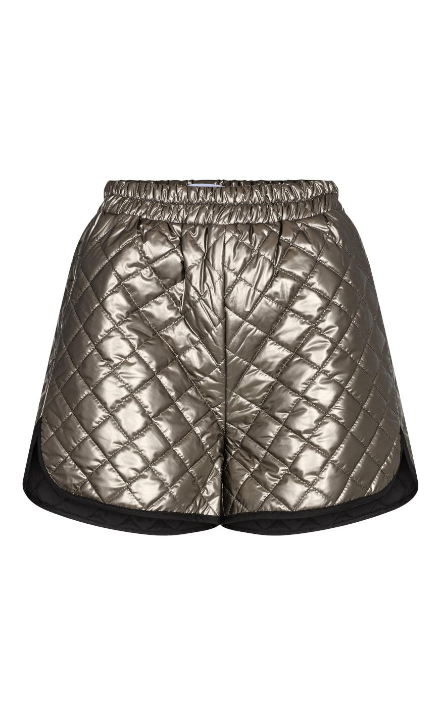 Liberte Shorts - Meta Quilt - Dark Grey Metalic