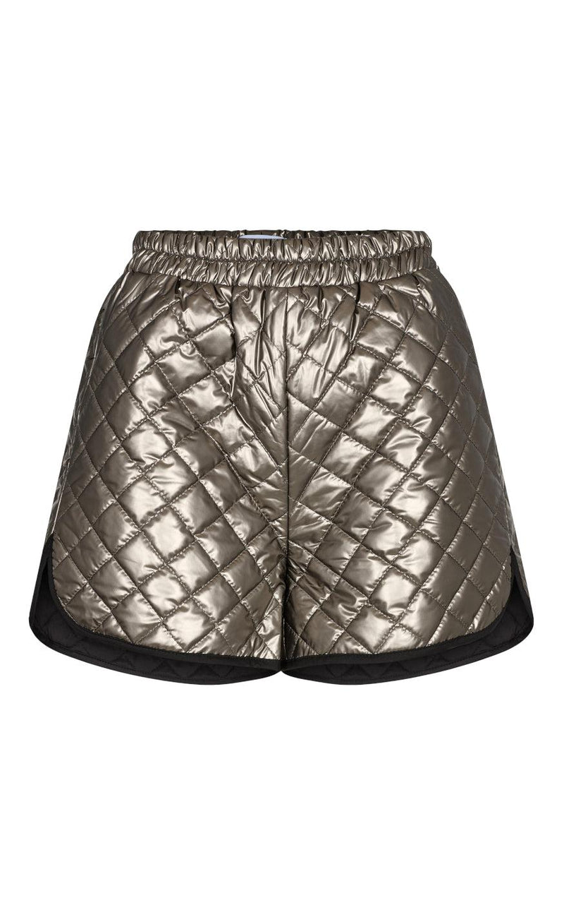 Liberte Shorts - Meta Quilt - Dark Grey Metalic
