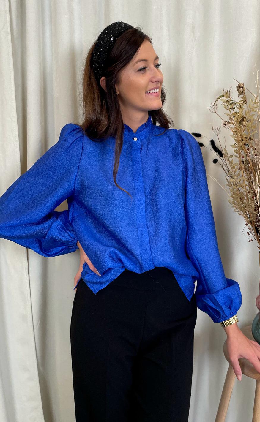 Liberte Skjorte - Ianna - Electric Blue