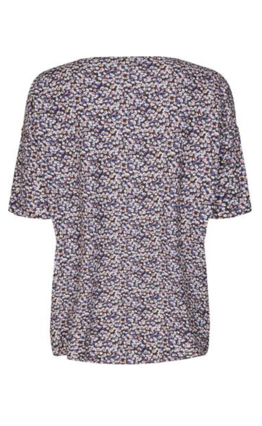 Liberte T-shirt - Alma - Purple Flower