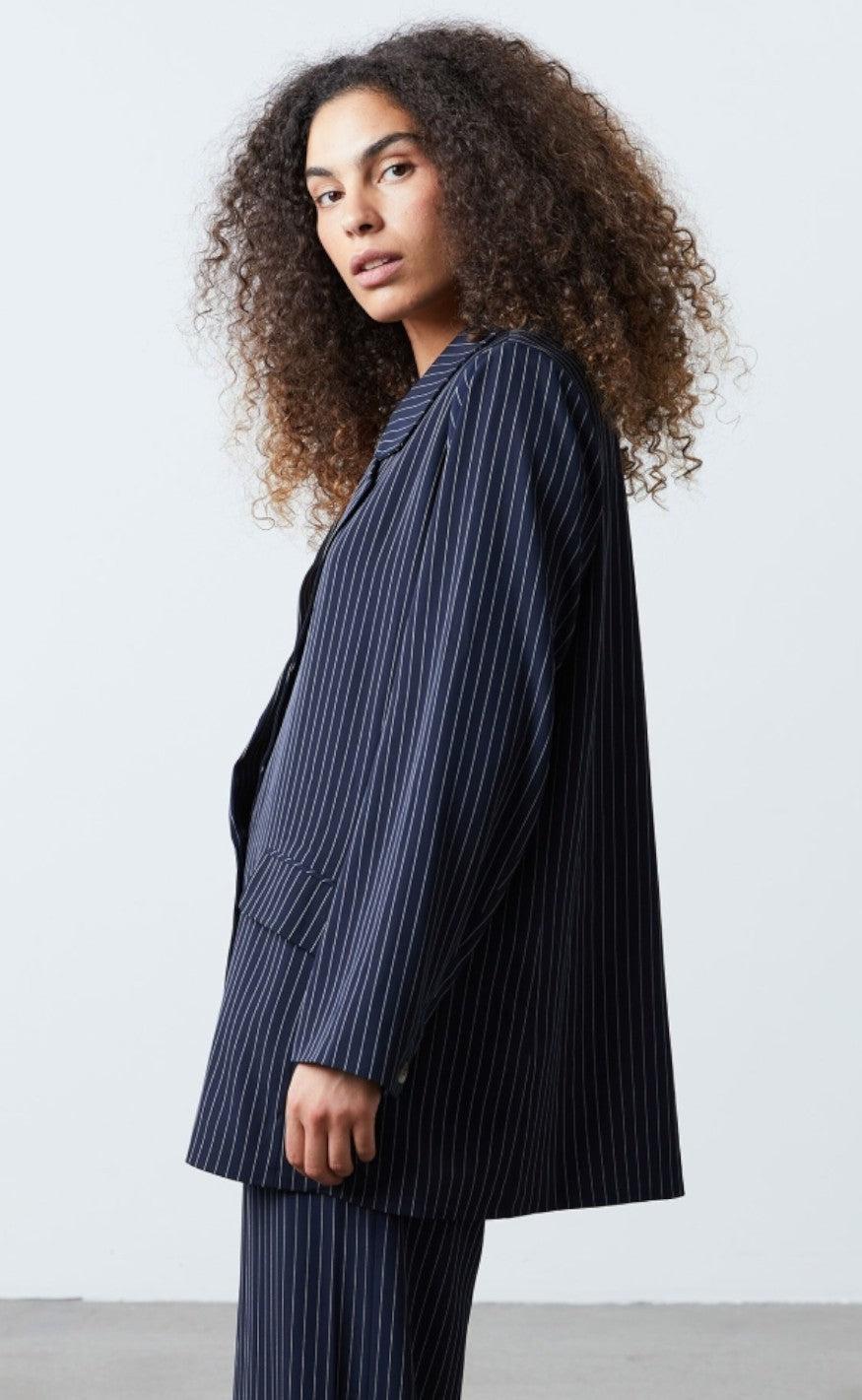 Lollys Laundry Blazer - Ally - Dark Blue