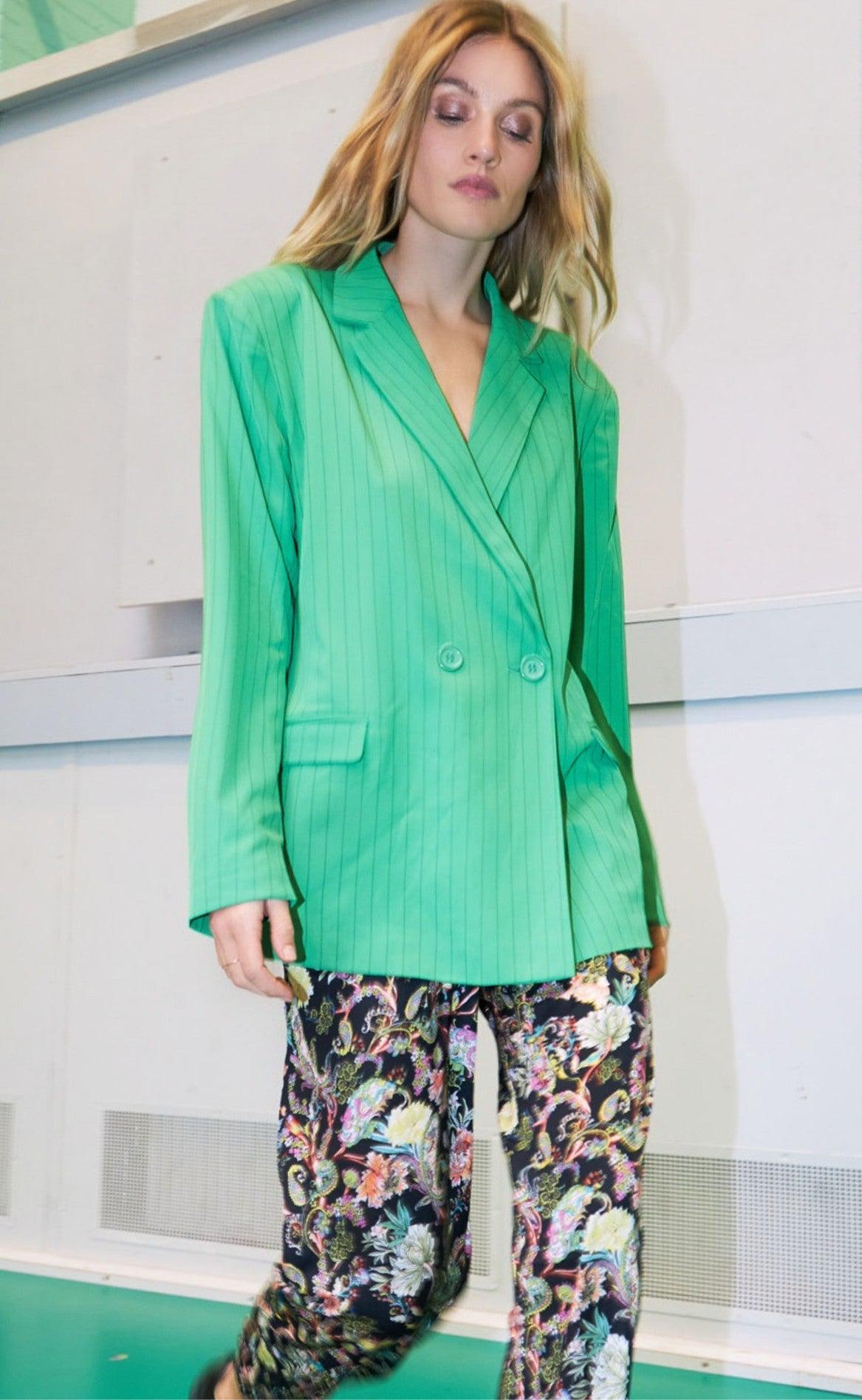 Lollys Laundry Blazer - Jolie - Green