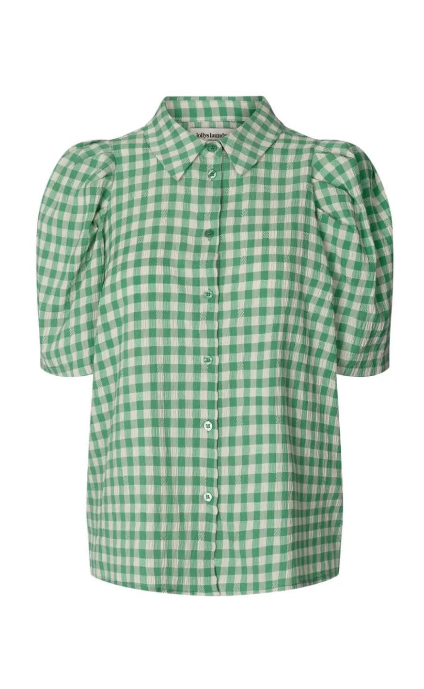 Lollys Laundry Bluse - Aby - Green