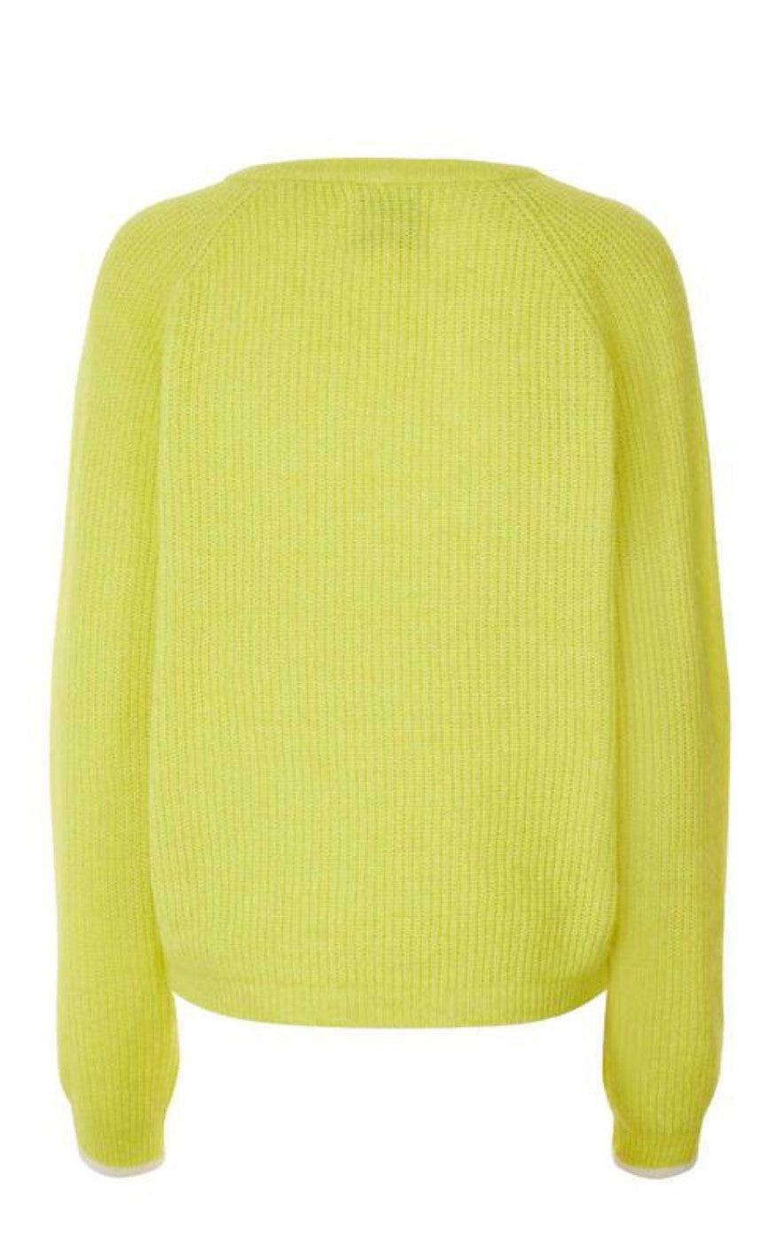 Lollys Laundry Bluse - Aliza - Neon Yellow