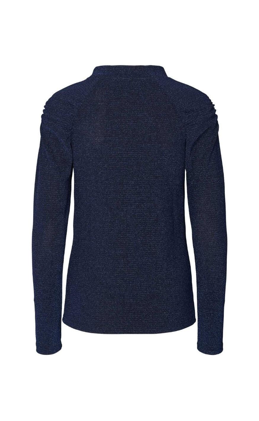 Lollys Laundry Bluse - Ellen - Dark Blue