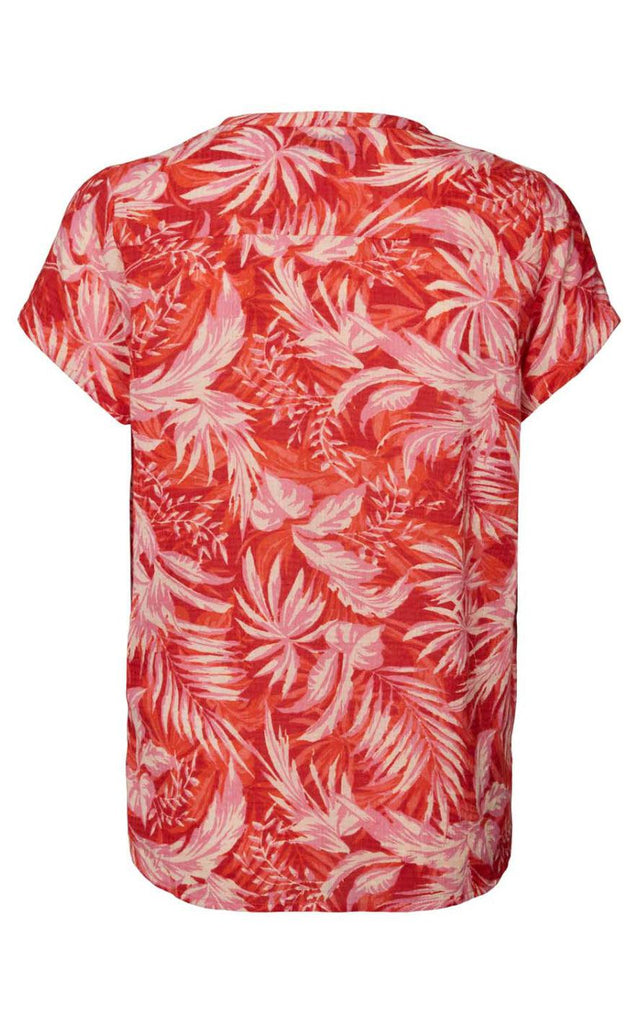Lollys Laundry Bluse - Heather - Red