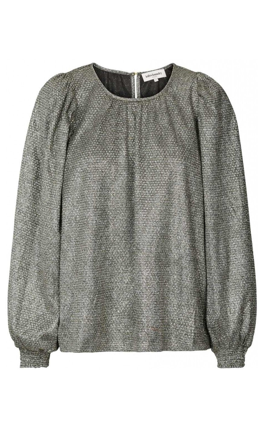 Lollys Laundry Bluse - Monica - Silver
