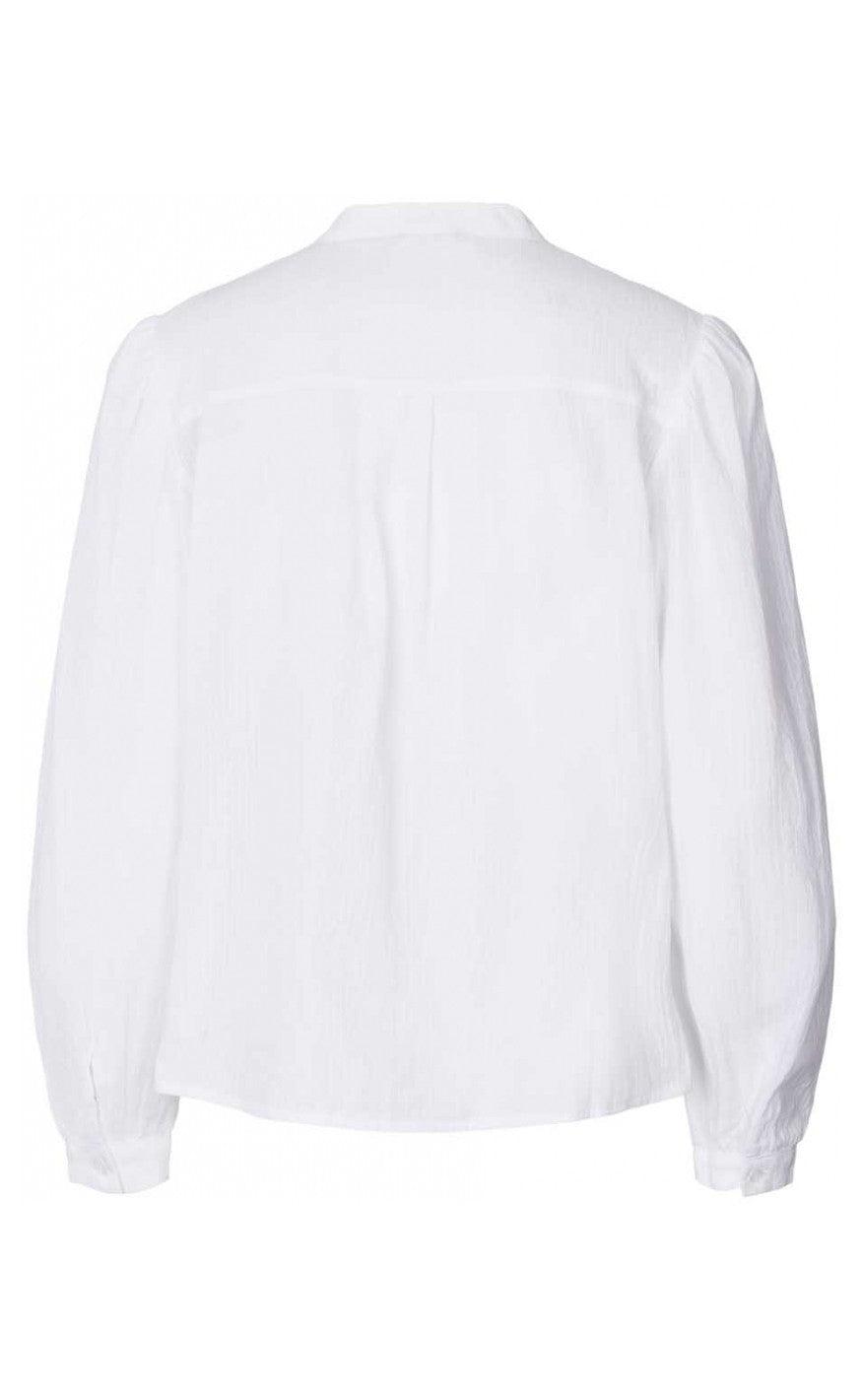 Lollys Laundry Bluse - Pearl - Creme