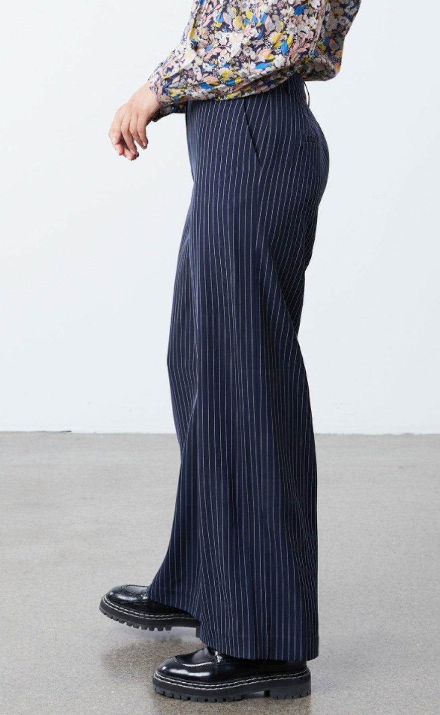 Lollys Laundry Bukser - Leo - Dark Blue