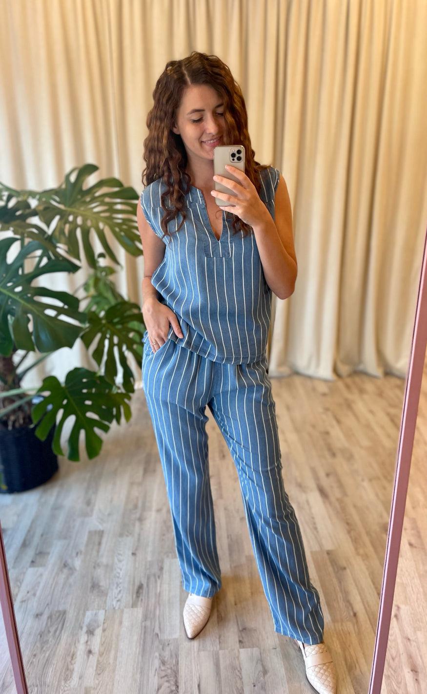 Lollys Laundry Bukser - Ted - Stripe