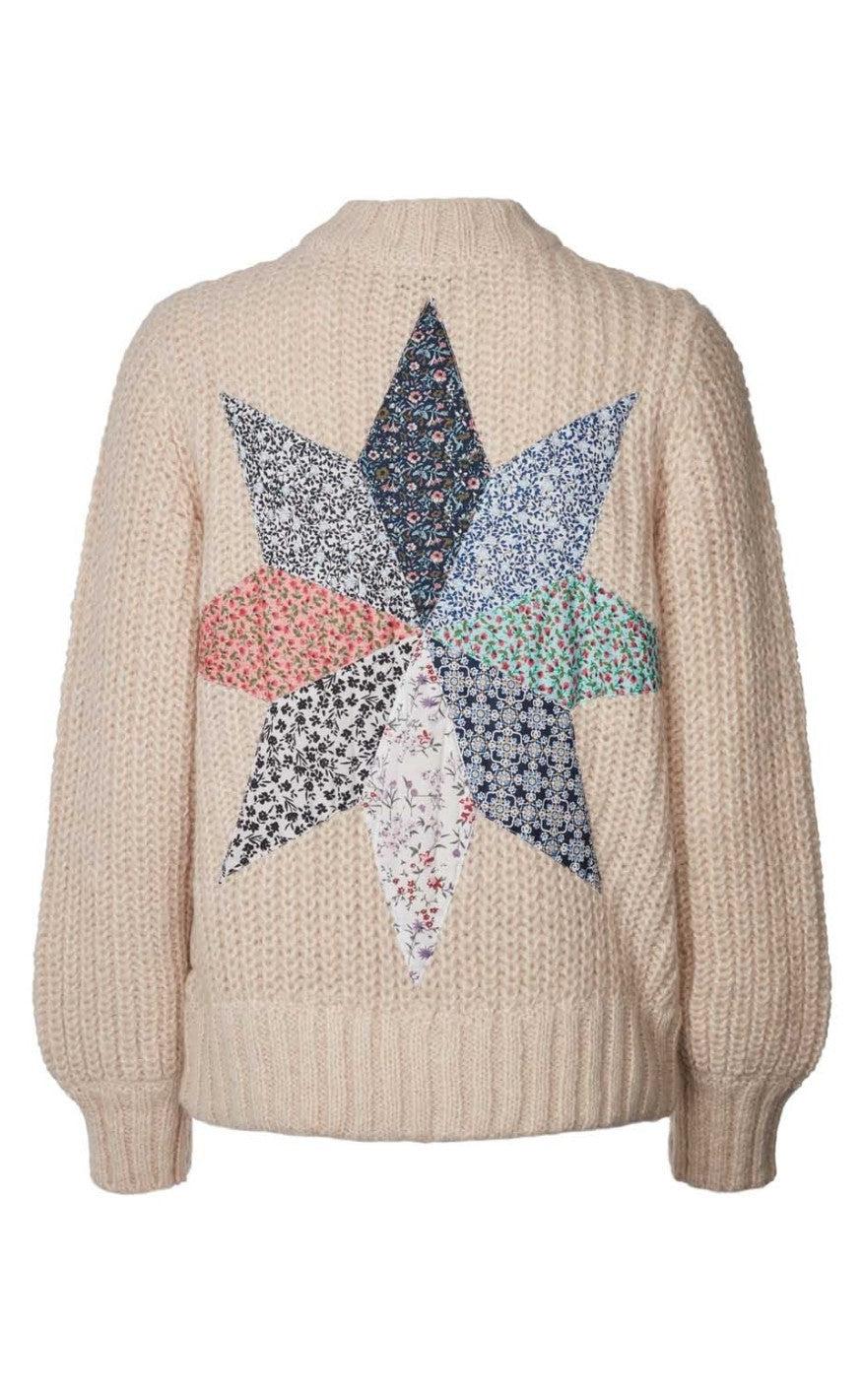 Lollys Laundry Cardigan - Jamie - Ecru