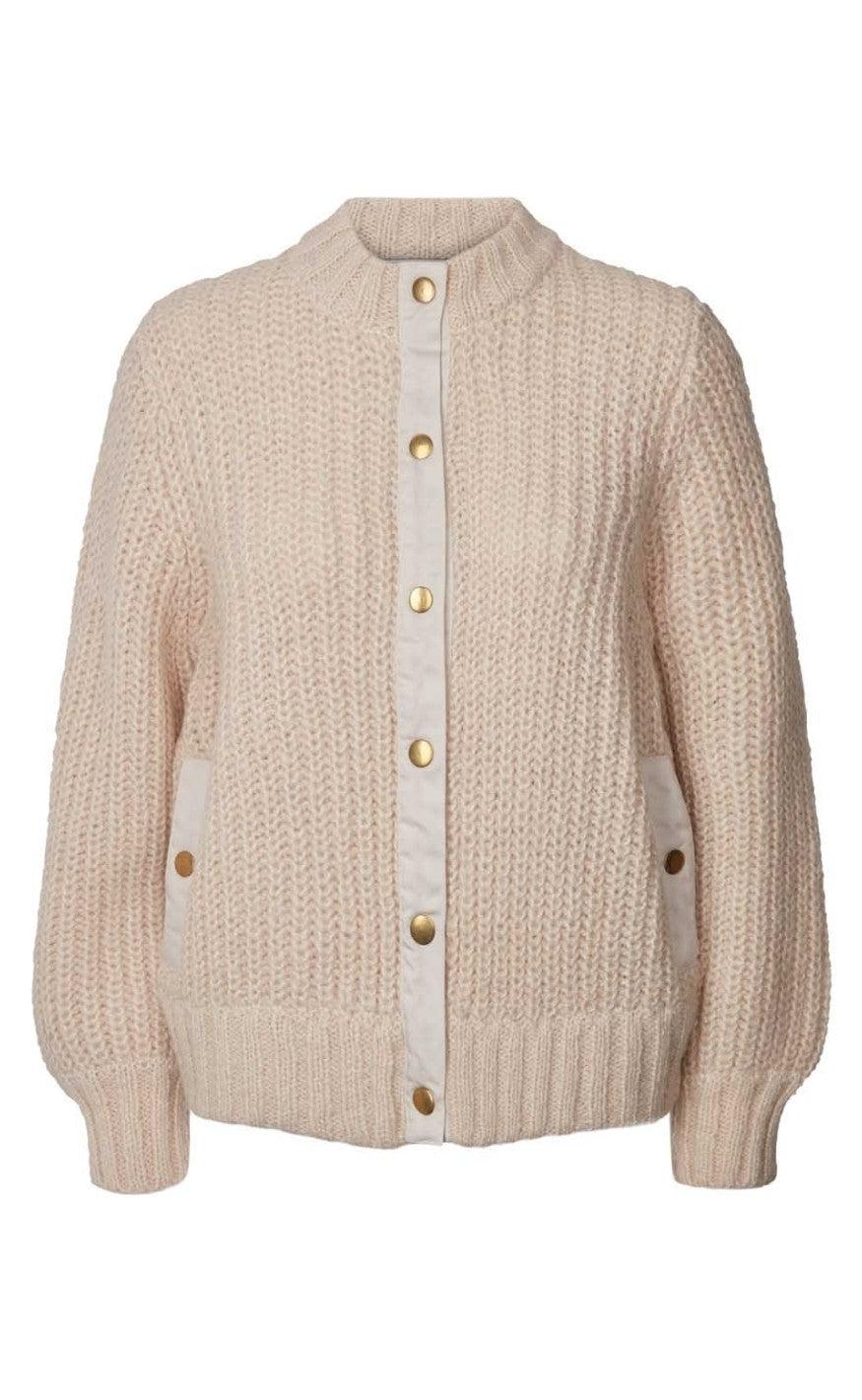 Lollys Laundry Cardigan - Jamie - Ecru