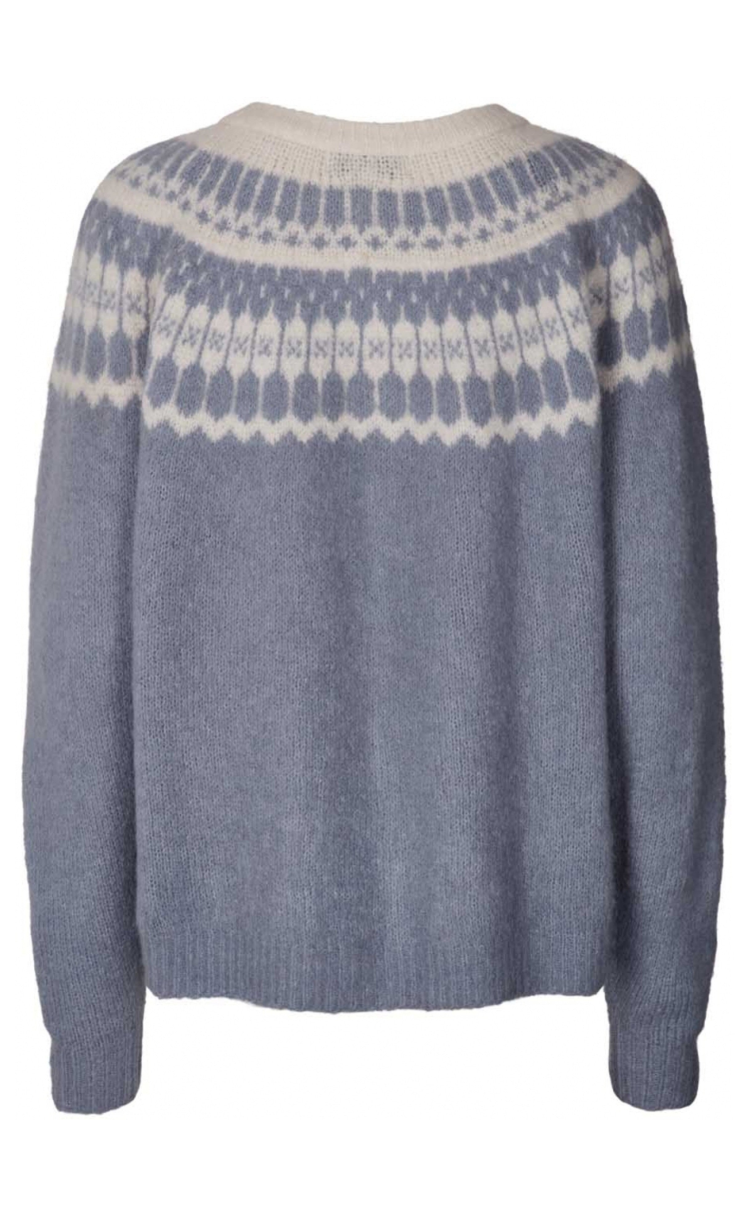 Lollys Laundry Cardigan - Nova - Dusty Blue