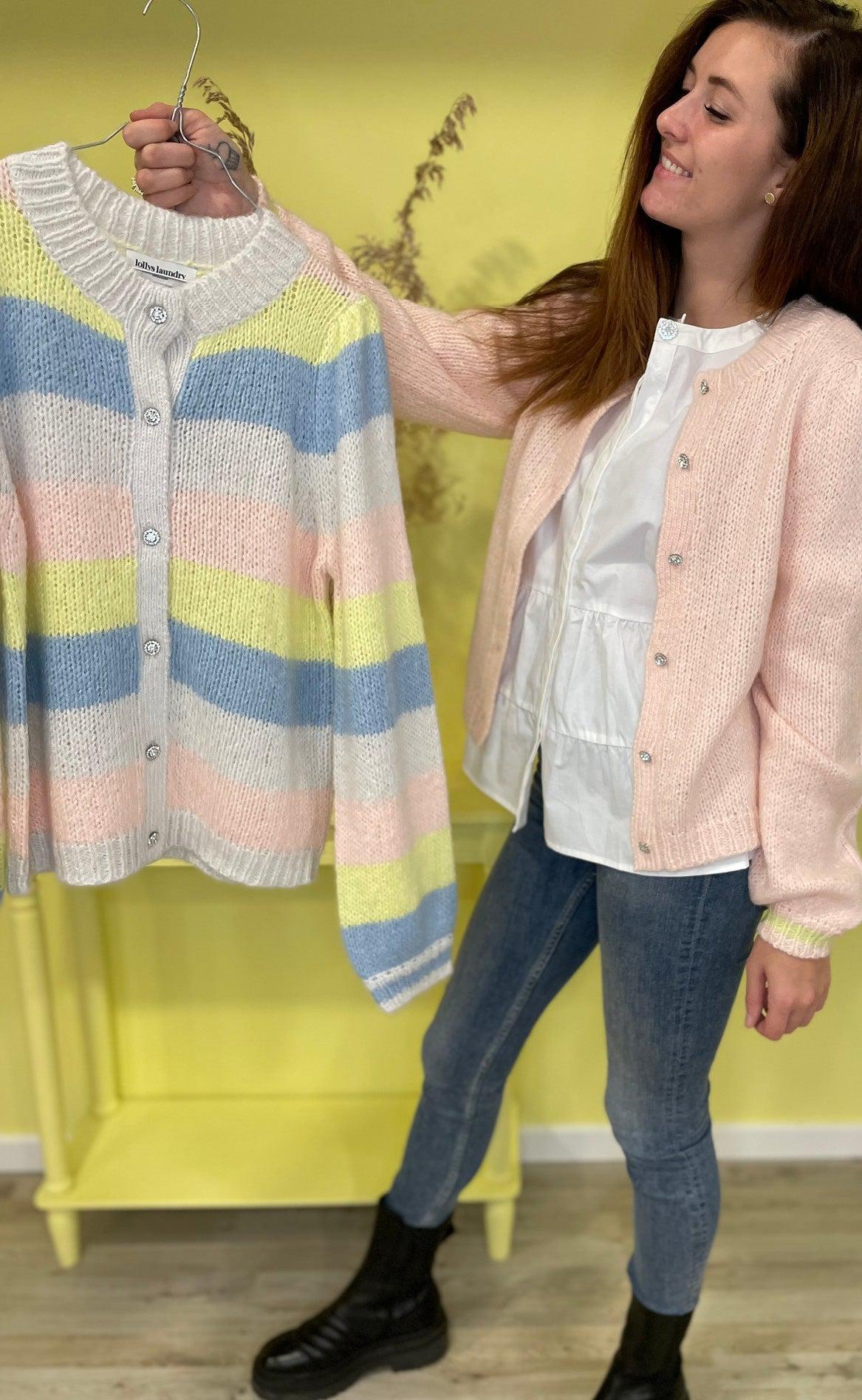 Lollys Laundry Cardigan - Pippa - Stripe