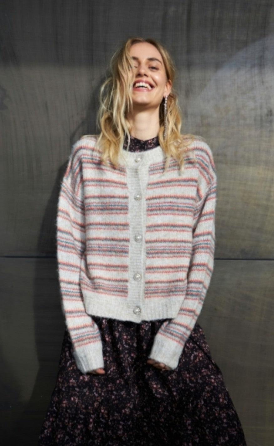 Lollys Laundry Cardigan - Uma - Multi