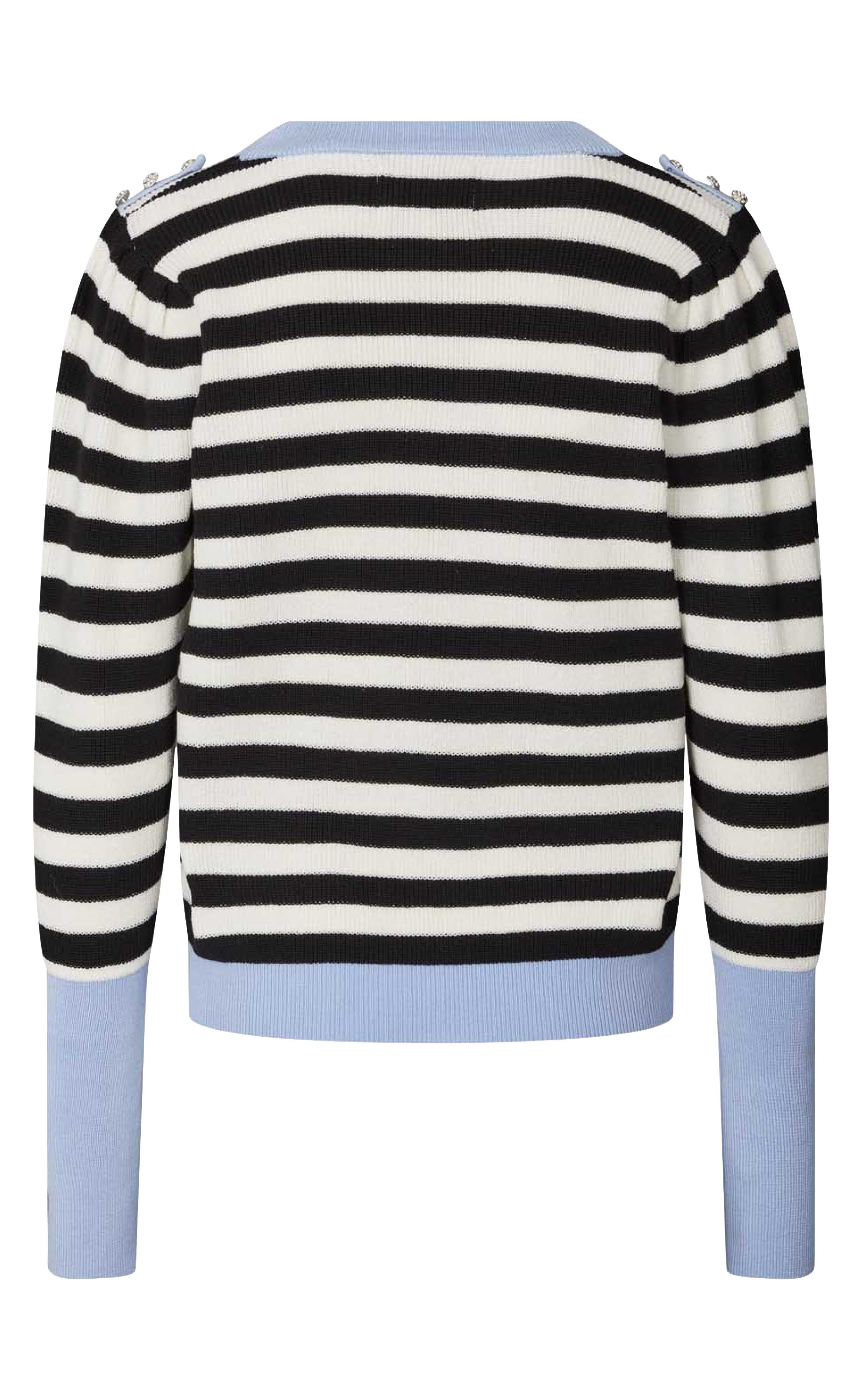 Lollys Laundry Jumper - Sarah - Black Stripe