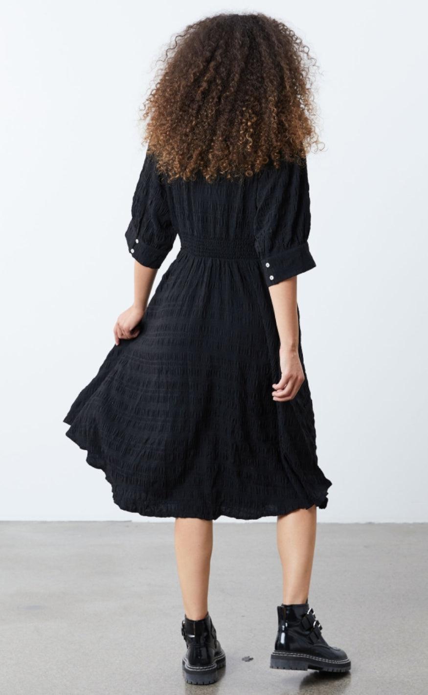 Lollys Laundry Kjole - Boston - Black
