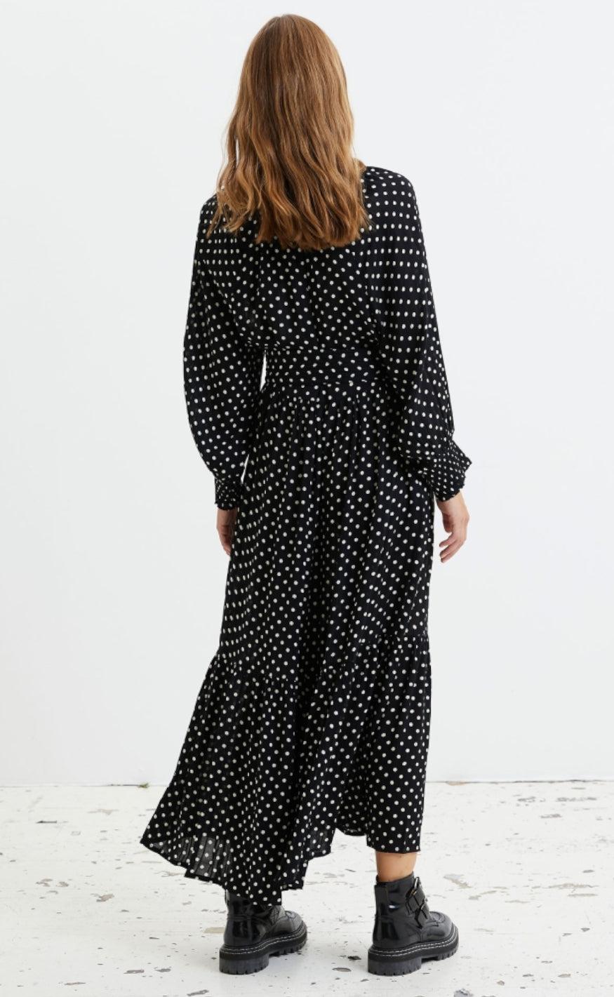 Lollys Laundry Kjole - Britta - Dot Print