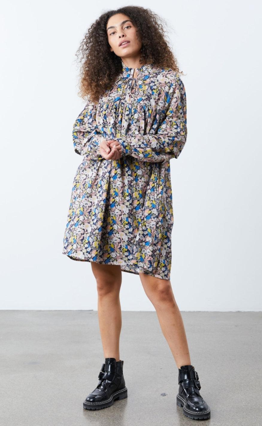 Lollys Laundry Kjole - Georgia - Flower Print
