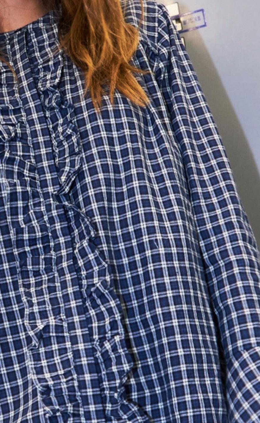 Lollys Laundry Kjole - Haddy - Blue
