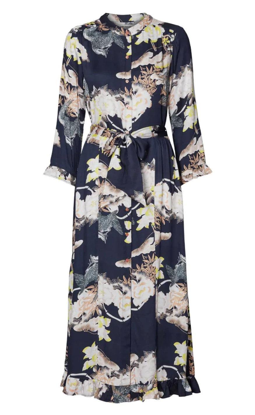 Lollys Laundry Kjole - Harper - Dark Navy