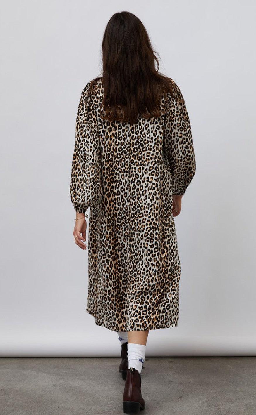 Lollys Laundry Kjole - Lucas - Leopard Print (Lucas)