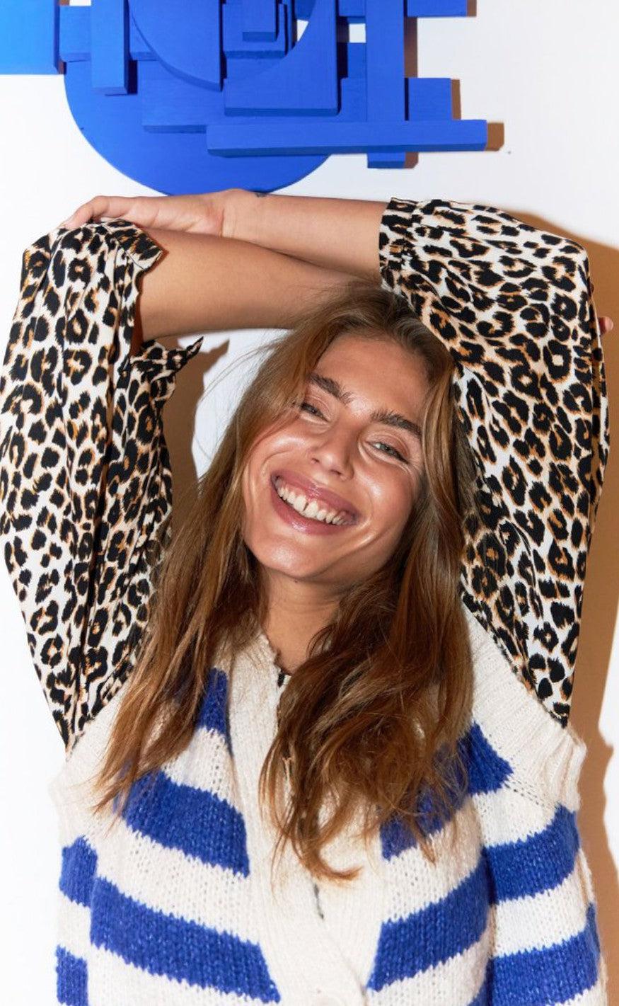 Lollys Laundry Kjole - Lucas - Leopard Print (Lucas)