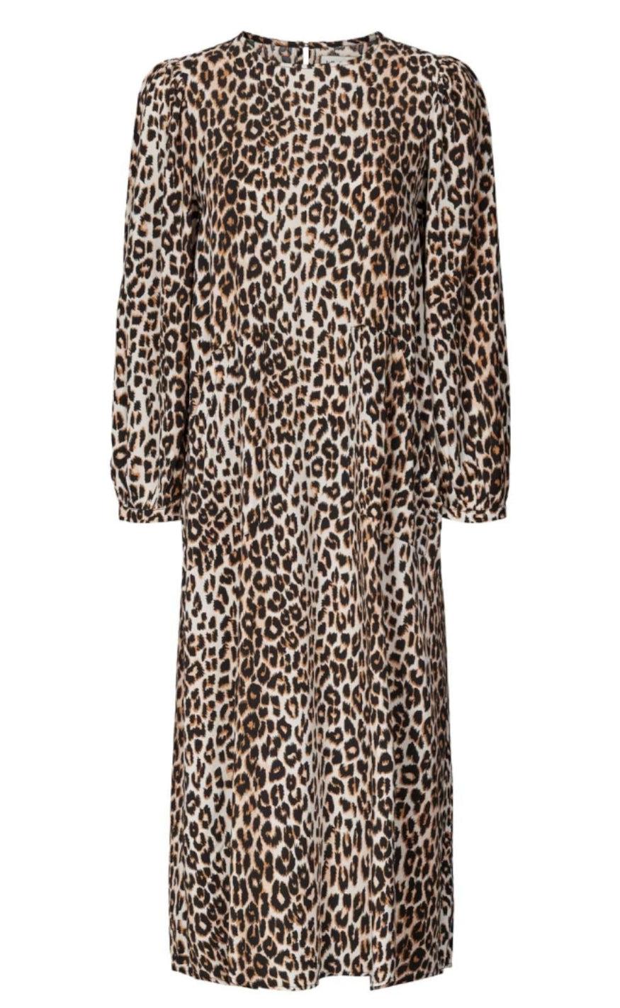 Lollys Laundry Kjole - Lucas - Leopard Print