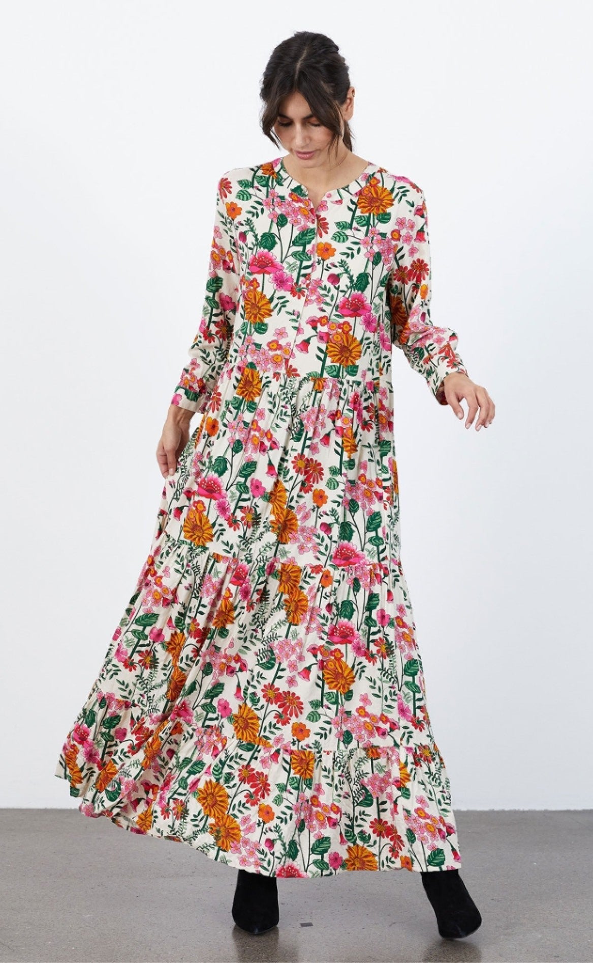 Lollys Laundry Kjole - Nee - Flower Print