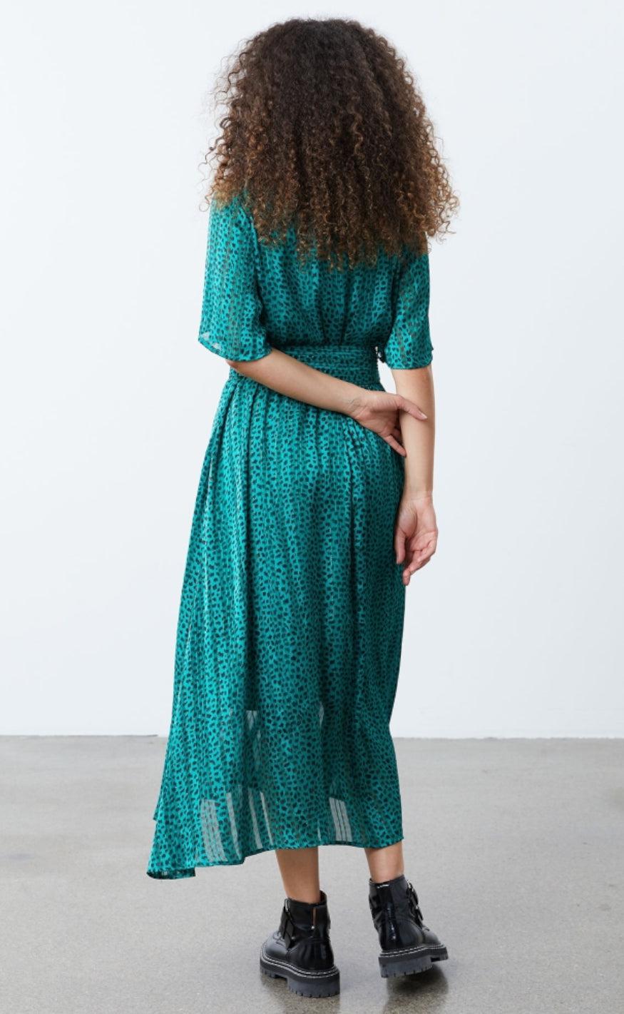 Lollys Laundry Kjole - Sumia - Green