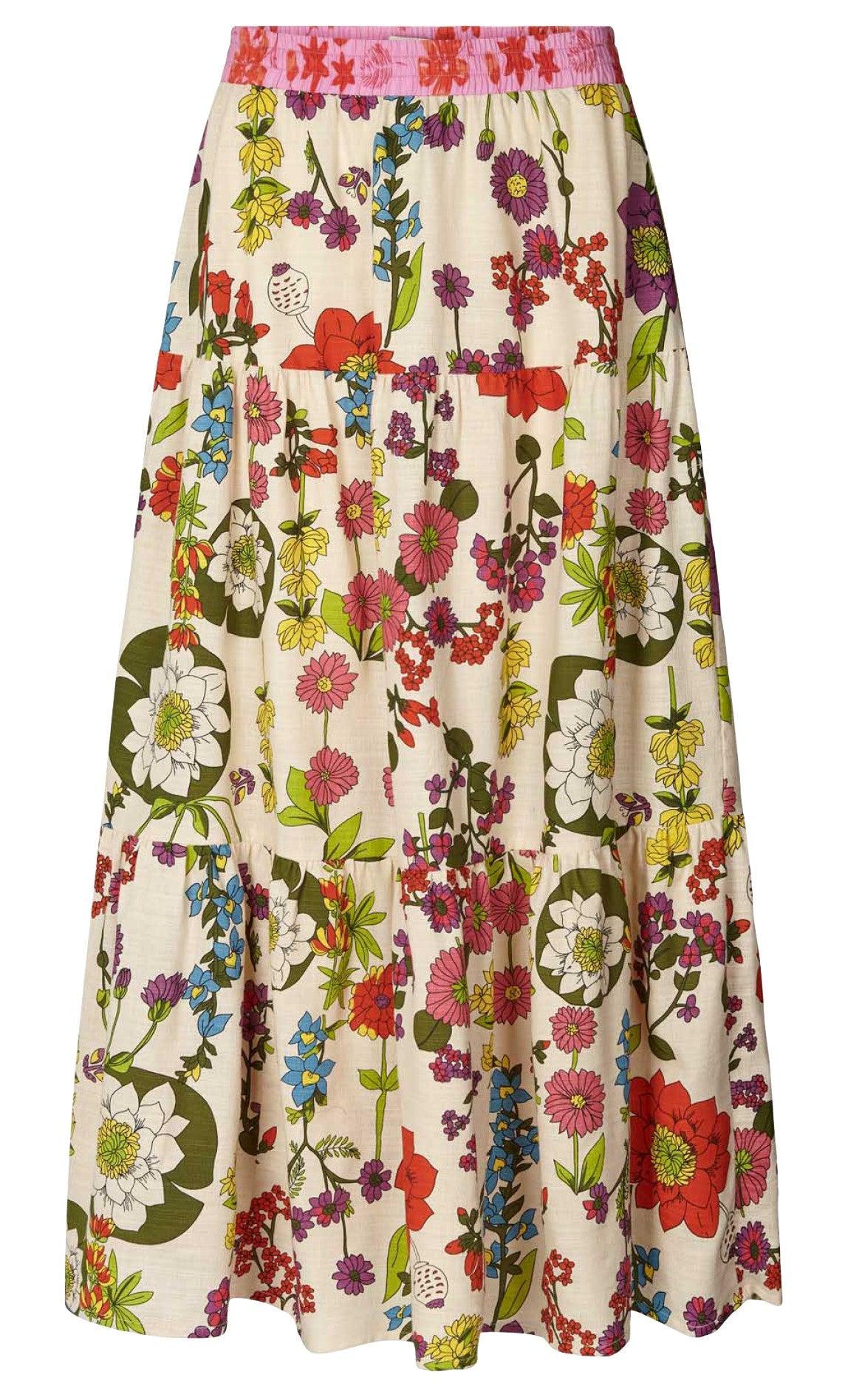 Lollys Laundry Nederdel - Bonny - Multi