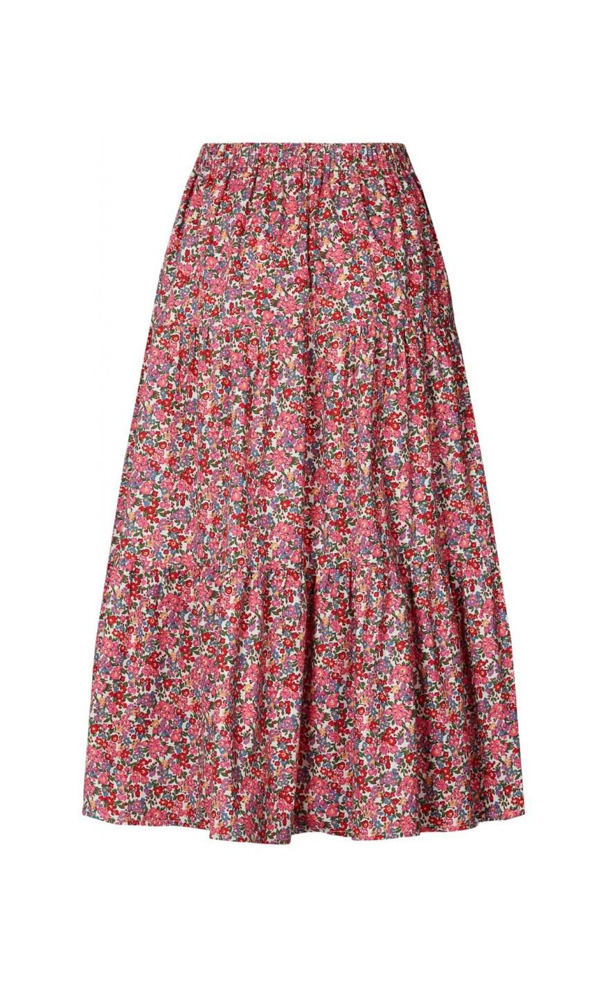 Lollys Laundry Nederdel - Morning - Flower Print