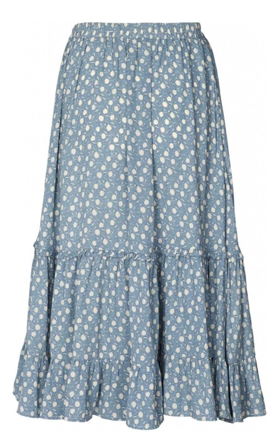Lollys Laundry Nederdel - Sana - Blue