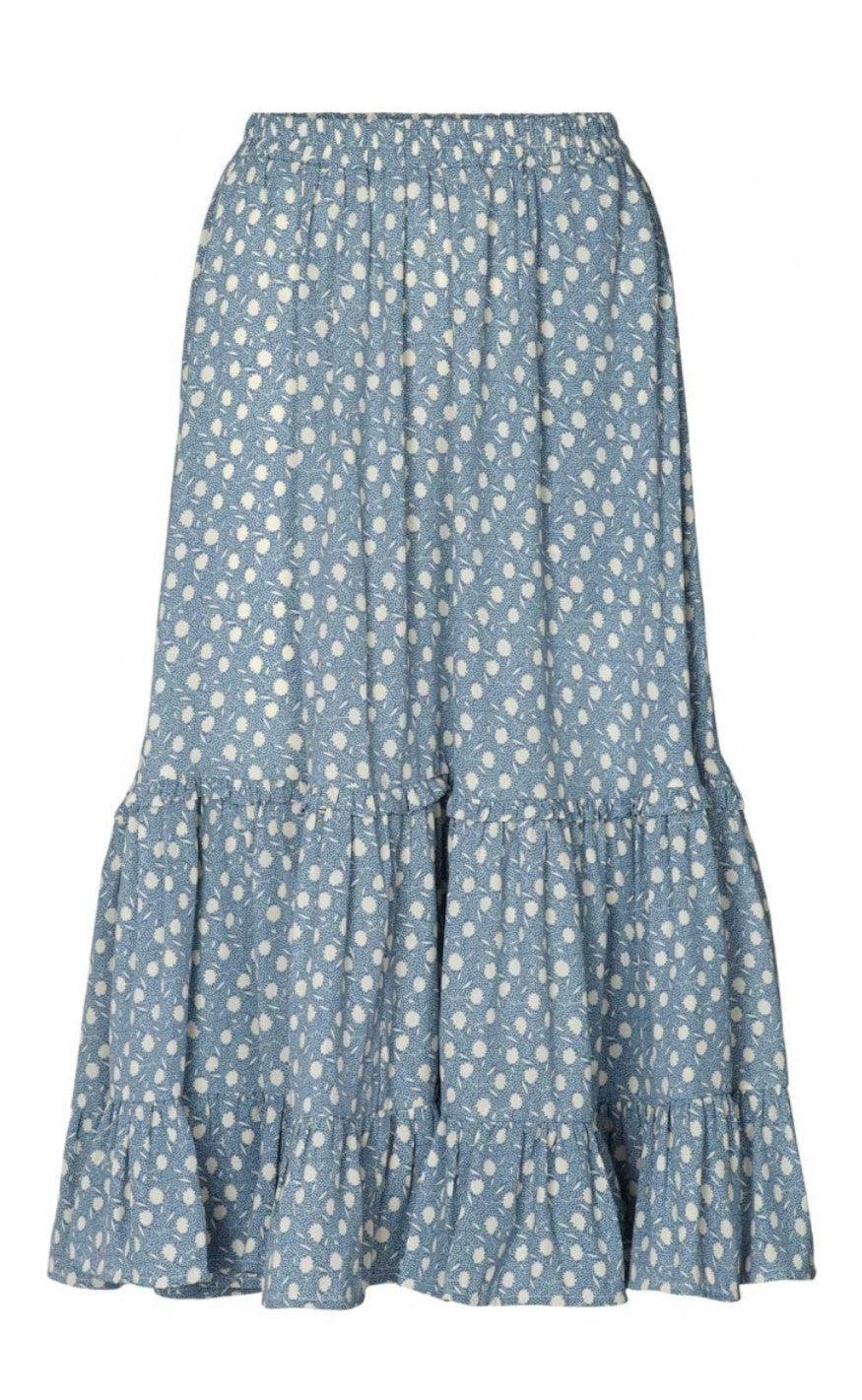 Lollys Laundry Nederdel - Sana - Blue