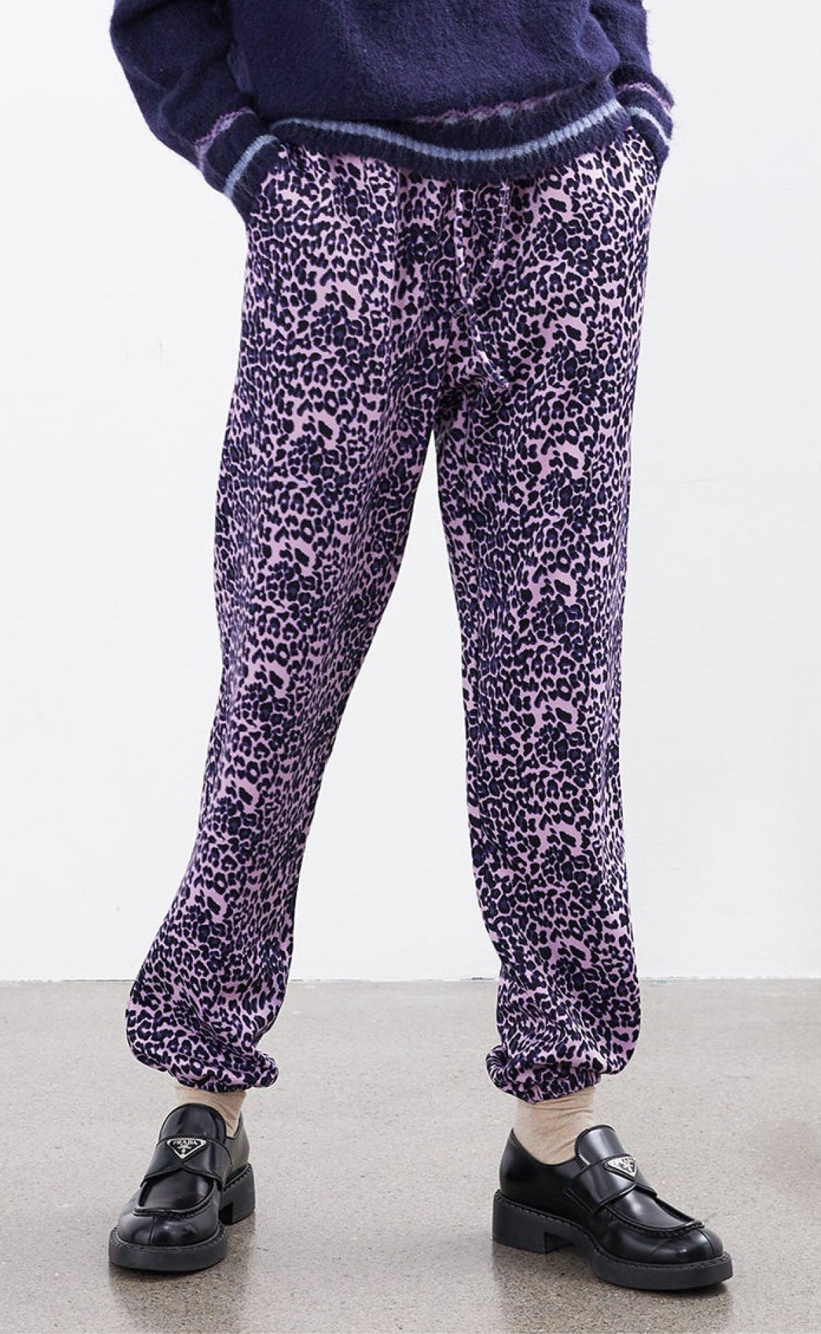 Lollys Laundry Pants - Mona - Leopard Print