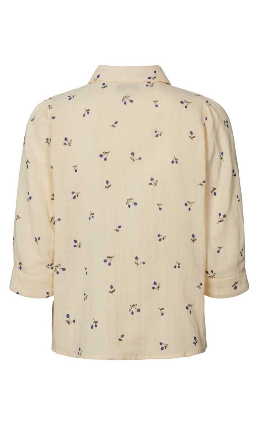 Lollys Laundry Skjorte - Bono - Blue