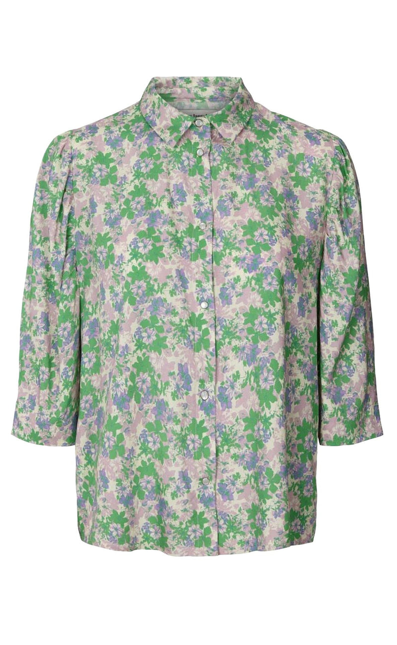 Lollys Laundry Skjorte - Bono - Flower Print